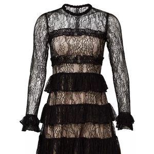 SOLD Alexis Sally Lace Frilly Dress Sz M